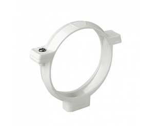 ALFA CANALON BAJANTE CLAMP WHITE