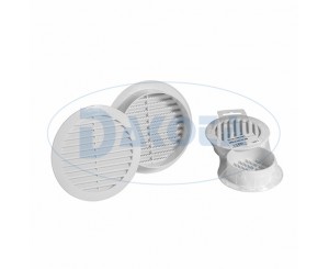  PVC ROUND GRILLE D.080 ABS