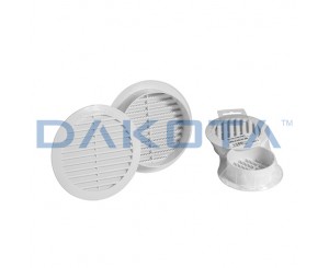 PVC ROUND GRILLE D.100 ABS