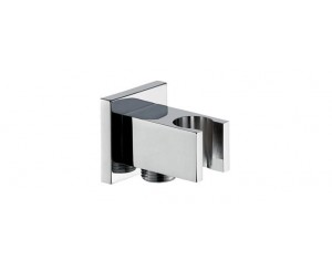 SQUARE WATER OUTLET WITH SUPPORT CORN BRASS