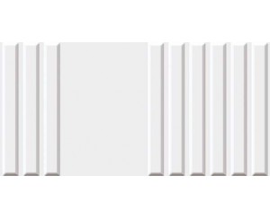 MILVIO BLANCO MATE 10x20