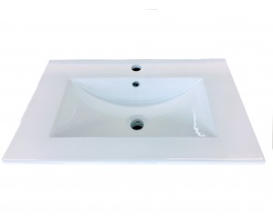 DELPHI SINK OFFSET WHITE 070x46