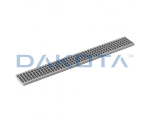 GRILL PP GRAY WITH CLIP B125 100x13