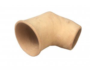 SOLE CERAMIC TUBE ELBOW