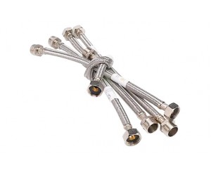 STAINLESS FLEXIBLE CONNECTION M3 / 8-H1 / 2 30CM