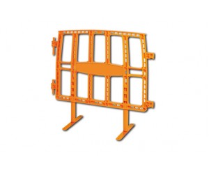 YELLOW SIGNALING FENCE WITHOUT FEET OFFER