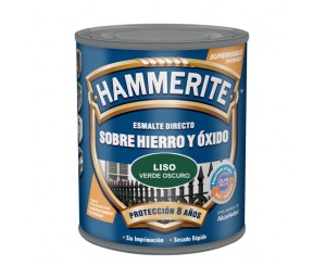 SMOOTH HAMMERITE 250ml. DARK GREEN