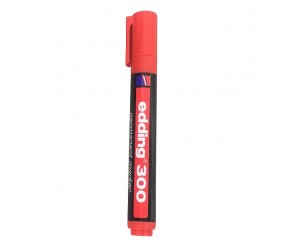 PERMANENT LABEL E-300 RED