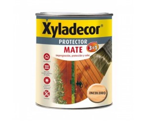 Xyladecor 3EN1 MATE PROTECTOR 375ml. COLORLESS