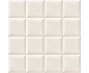  WHITE 15x15 bombato