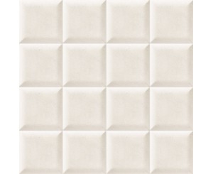  WHITE 15x15 bombato