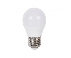 BATTERY SPHERE LED 08W. E-27 6000K 