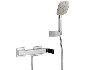 MONOMANDO CUBIC SHOWER CROMO C / KIT