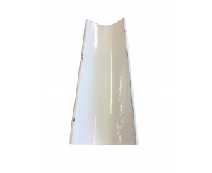 TEJA BORJA CURVA 40x19 LOWER ENAMELLED WHITE