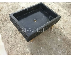 BLACK MARQUINE SCARCIBLE WASHBASIN