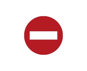SIGNAL PROHIBITED THE STEP R.0668