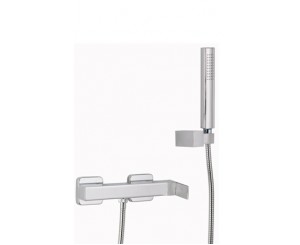 MONOMANDO CUBIC SHOWER CROMO C / KIT  
