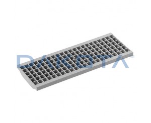 GRILL 13x50 PP EXTRA STRONG GRAY