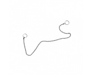 A-24 CHAIN OF BALLS WITH RINGS 27cm.