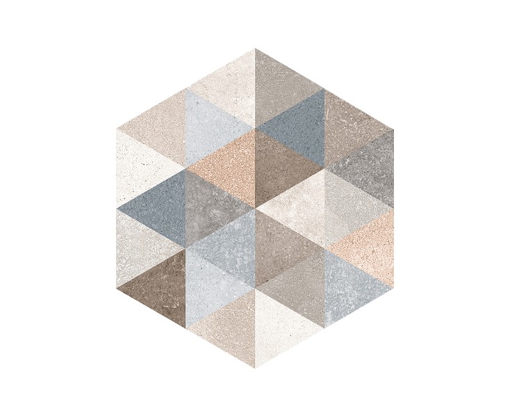 HEXAGONO FINGAL 23x26.6