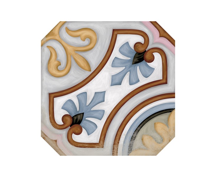 OCTOGONO DIGLAS MULTICOLOR 20x20