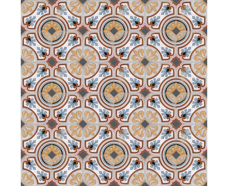 OCTOGONO DIGLAS MULTICOLOR 20x20