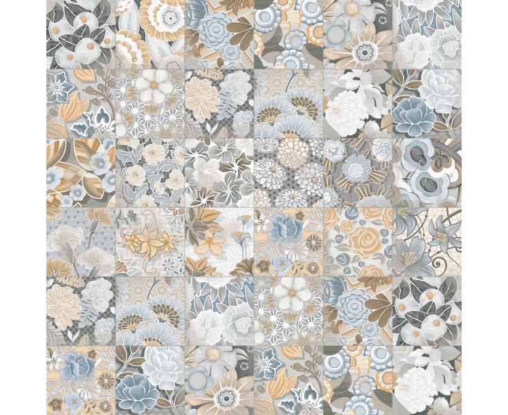 FLORE GREY 20x20