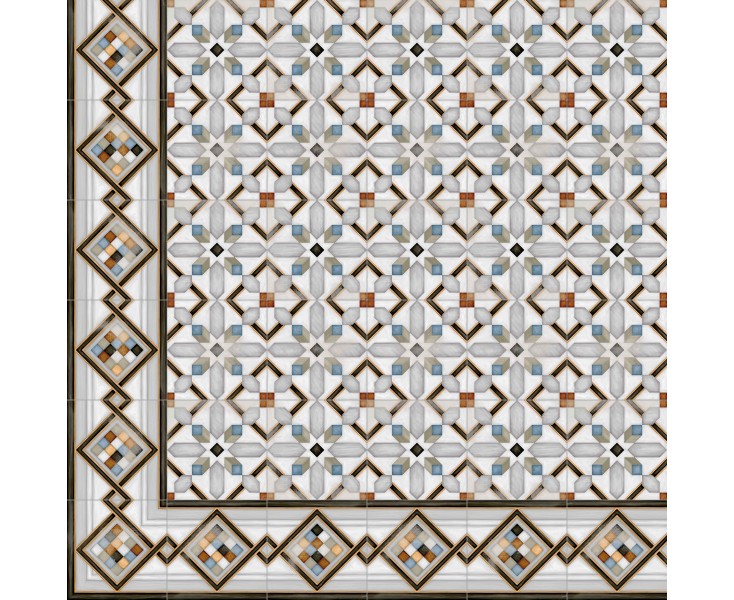 DEMEL MULTICOLOR 20x20