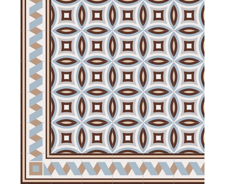 DORDA CELESTE 20x20
