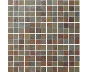 ONIX GRESITE EARTHGLASS SLATE 2.5x2.5 MESH