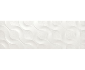 9523 WHITE CONCEPT RELIEVE RECT. 30x90