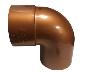 CANALON PVC G125 ELBOW 80-87º COPPER