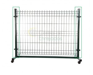 GREEN RIGID PANEL POST 230