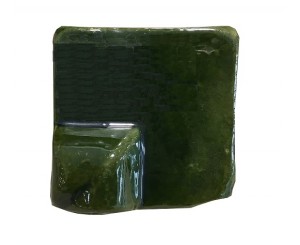 ANG.INT GLASS EDGE. 6.5x6.5 GREEN