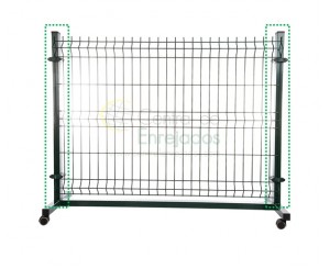 GREEN RIGID PANEL POST 130