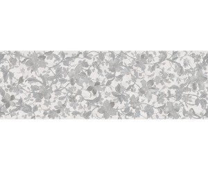 FLORAL GREY RECT. 30x90