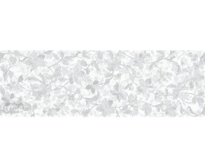 FLORAL WHITE RECT. 30x90