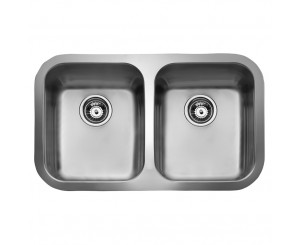 INOX SINK 2C BE 780x46. B / HOB