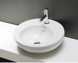 URBAN WASHBASIN S / WORKTOP 45 WHITE