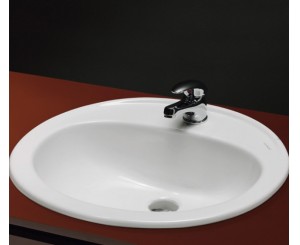 LAVABO MIRAMAR HOB 56.5x49.5 BL.