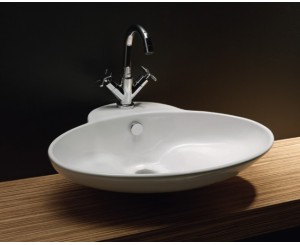 LAVABO MIAMI S / ENCIMERA 48.5x62.5x19 BL.