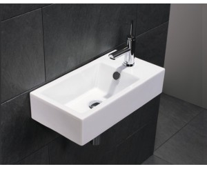 WASHBASIN ISIS MURAL 52x27x12 SENO LEFT. BL.