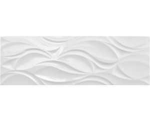 NARVAL WHITE BRIGHT RECT. 30x90