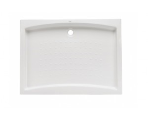 PORCELAIN SHOWER TRAY EXTRA-LARGE 120x90 WHITE