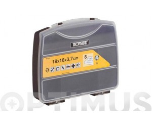 ORGANIZER 8 COMP.FIJOS IRONSIDE 19x16x3,7 IRONSIDE OFFER