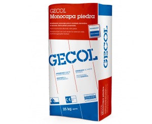  GECOL MONOCAPA BAG STONE WHITE P-25kg.