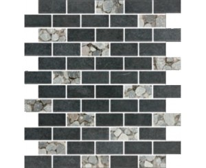 BLACK BRICK MESH BLACK 25x30