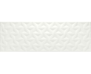 1206 WHITE MATE RELIEVE GEO RECT. 40x120