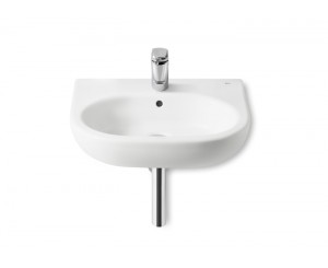 MERIDIAN MURAL WASHBASIN 55x46x16 BL.