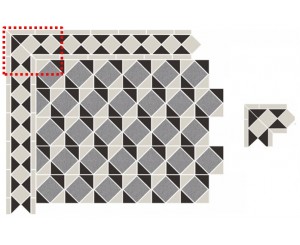 CUBIC CORNER 15.1x21.5x21.5  